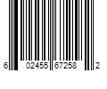 Barcode Image for UPC code 602455672582