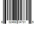 Barcode Image for UPC code 602468047315