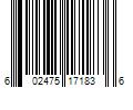 Barcode Image for UPC code 602475171836