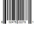 Barcode Image for UPC code 602475222781