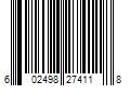 Barcode Image for UPC code 602498274118