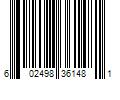 Barcode Image for UPC code 602498361481