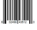 Barcode Image for UPC code 602498435120