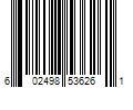 Barcode Image for UPC code 602498536261