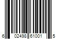 Barcode Image for UPC code 602498610015