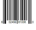 Barcode Image for UPC code 602498610060