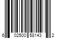 Barcode Image for UPC code 602500581432