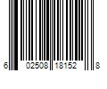 Barcode Image for UPC code 602508181528