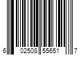 Barcode Image for UPC code 602508556517