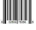 Barcode Image for UPC code 602508753565