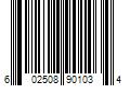 Barcode Image for UPC code 602508901034