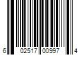 Barcode Image for UPC code 602517009974