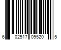 Barcode Image for UPC code 602517095205