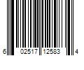 Barcode Image for UPC code 602517125834