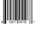 Barcode Image for UPC code 602517451087