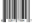 Barcode Image for UPC code 602517775947