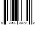 Barcode Image for UPC code 602517798700