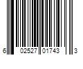 Barcode Image for UPC code 602527017433