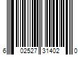 Barcode Image for UPC code 602527314020