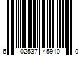 Barcode Image for UPC code 602537459100