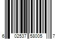 Barcode Image for UPC code 602537580057