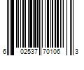 Barcode Image for UPC code 602537701063