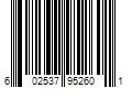 Barcode Image for UPC code 602537952601