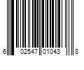 Barcode Image for UPC code 602547010438