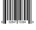 Barcode Image for UPC code 602547103949