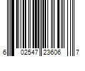 Barcode Image for UPC code 602547236067