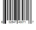 Barcode Image for UPC code 602547430717