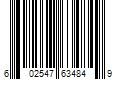 Barcode Image for UPC code 602547634849