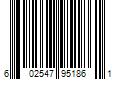 Barcode Image for UPC code 602547951861