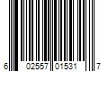 Barcode Image for UPC code 602557015317