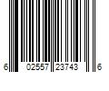 Barcode Image for UPC code 602557237436