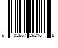 Barcode Image for UPC code 602557262155