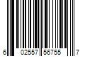 Barcode Image for UPC code 602557567557