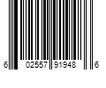 Barcode Image for UPC code 602557919486