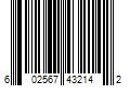 Barcode Image for UPC code 602567432142