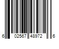 Barcode Image for UPC code 602567489726