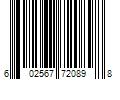 Barcode Image for UPC code 602567720898