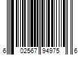 Barcode Image for UPC code 602567949756