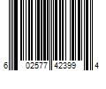 Barcode Image for UPC code 602577423994