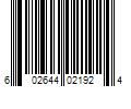 Barcode Image for UPC code 602644021924