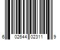 Barcode Image for UPC code 602644023119