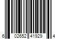 Barcode Image for UPC code 602652419294