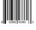 Barcode Image for UPC code 602652433603