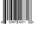 Barcode Image for UPC code 602697428718