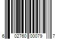 Barcode Image for UPC code 602760000797