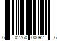 Barcode Image for UPC code 602760000926